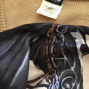 RARE! ICONIC D&G 1990’s HORSE PRINT TOP!